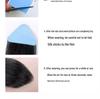 Unisex Hairline Toupee Stickers: Full Hair Toupee, Sideburns Replacement, Forehead Coverage, M-Shaped Hairline Coverage.