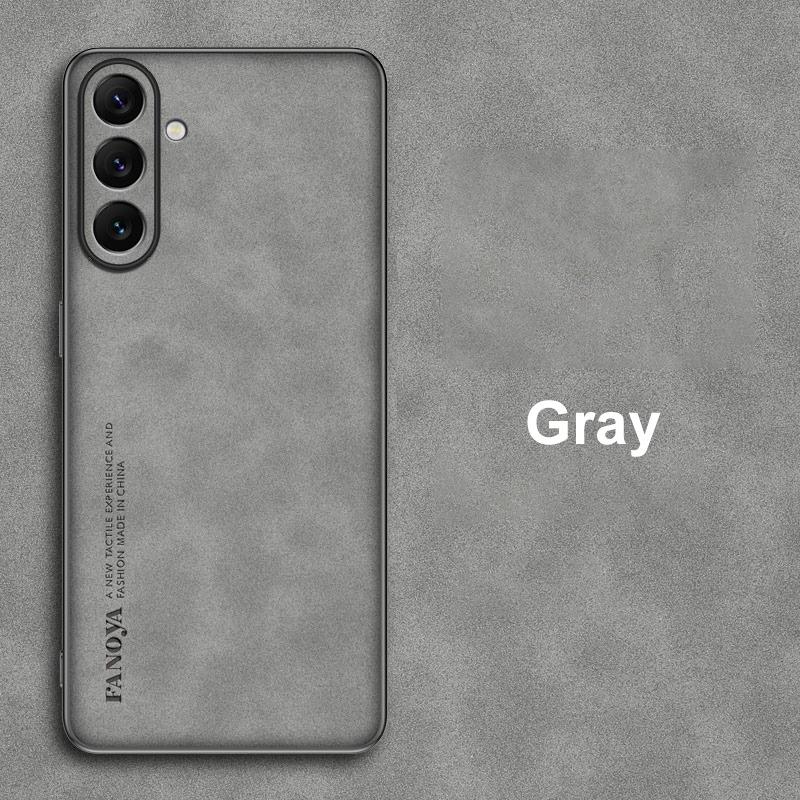 For Samsung Galaxy M56 F56 5G Case Luxury PU Leather Phone Case For Samsung F56 Back Cover Matte Silicone Full Protection Coque