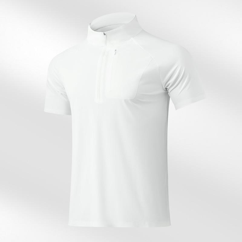 Polo Shirt Men Women Ice Silk Summer Breathable Sport Tshirt For Running And Cycling