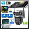 8-мегапиксельная 4K-камера на солнечной батарее с SIM-картой 4G, водонепроницаемая, 360 ° AOV, низкое энергопотребление, автоматическое отслеживание, наблюдение, наружная безопасность дома V380Pro