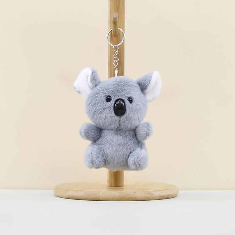 Adorable Cartoon Raccoon Plush Toy Keychain For Bags And Accessories 13cm High