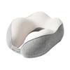 Portable Neck Pillow with Memory Comfortable for and Shinkansen Includes Storage Bag and Washable Cover for Easy Carrying U-Shaped Foam, Adjustable,