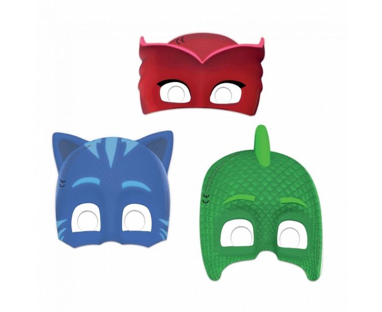 Pj Masks Paper Masks 6 Pcs