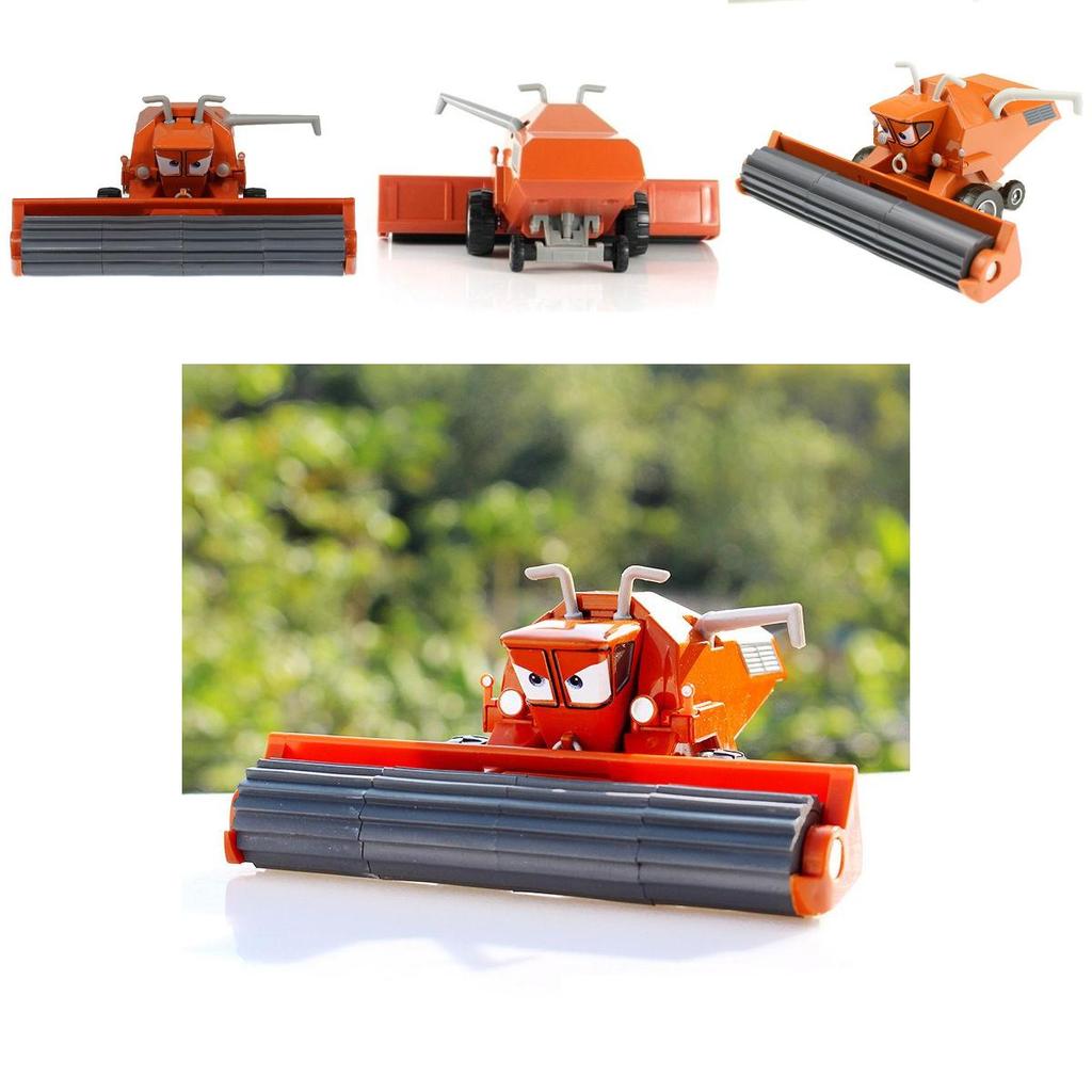 Pixar Тачки Дядя Бык Фланк Франкенштейн Комбайн Металлическая Модель Игрушечной Машинки Для Детей