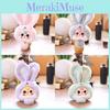 Bunny Plush Adorable Toy Lightweight Key Chain For Backpack Decoration And Gift