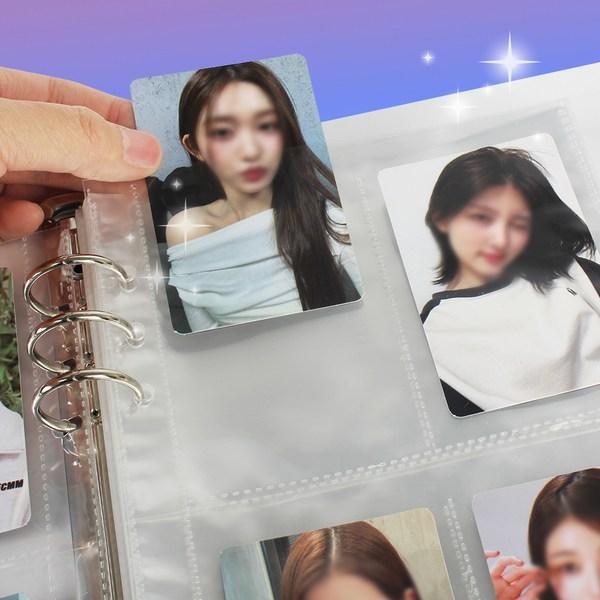 Theres A5 Transparent Binder 6-hole, 30 Sheets, 1 Pocket, 1 Piece