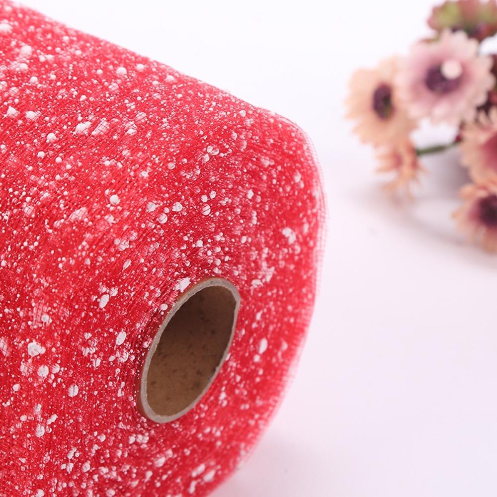 Бумага для упаковки пряжи ручной работы, марля, сетка из пряжи Snow Point, новая упаковочная бумага со снежинками