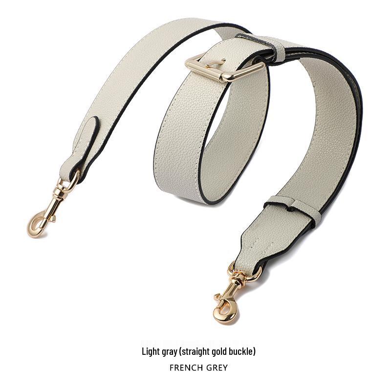 Универсальный широкий плечевой ремень из коровьей кожи с зернистой текстурой личи для сумки Dionysus (модель: MHS-A-9)