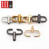 Металлическая пряжка для ремонта цепи сумки, пуговица для ремня сумки, кнопка для укорачивания длины цепи сумки