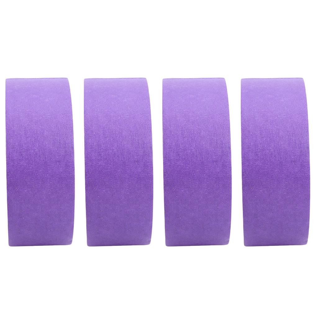 4 шт. Малярный малярный скотч Крепированная бумажная клейкая лента для автомобильной покраски и ремонта Без остатков 35 мм 20 м