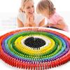 Domino Color 100 Pieces Children'S Game Organ Adult Science And Education Wooden Toys