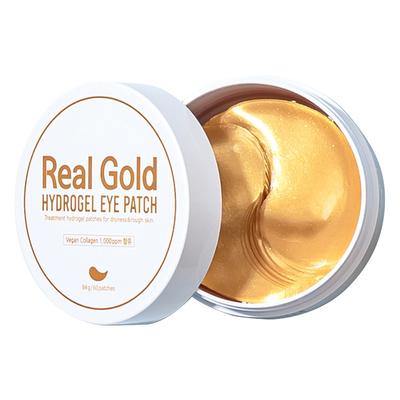Гидрогелевые патчи для глаз Real Gold, 60 шт., 1 шт.