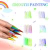 12pcs Drawing Pencil 7 Color In 1 Rainbow Gradient Crayons Colored Pencils for Coloring Sketching Colored Painting Kids Art Gift
