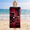 Custom Name Iron Man Stylish Printed Beach Towel,a Quick-drying, Absorbent Mat Suitable for the Beach, Pool, Gym, and Travel Fans Gift