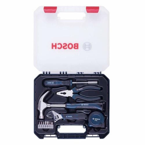 [.co.jp Exclusive] Bosch 12-Piece Tool Set with Storage Case [For Home Use: Ideal for New Homes, DIY Projects, and More]