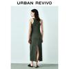 UR 2025 Women's Casual Slim Fit Sleeveless A-Line Long Dress