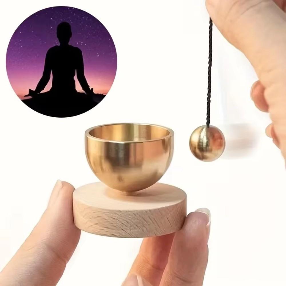 Music Meditation Bowl Mini Copper Sound Bowl Unique Tibet Sound Bowl  Meditation Practice
