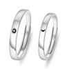 Women Men Opening Adjustable 1 Pair Finger Rings Set Couple Jewelry Sun Moon Ring Engagement Ring