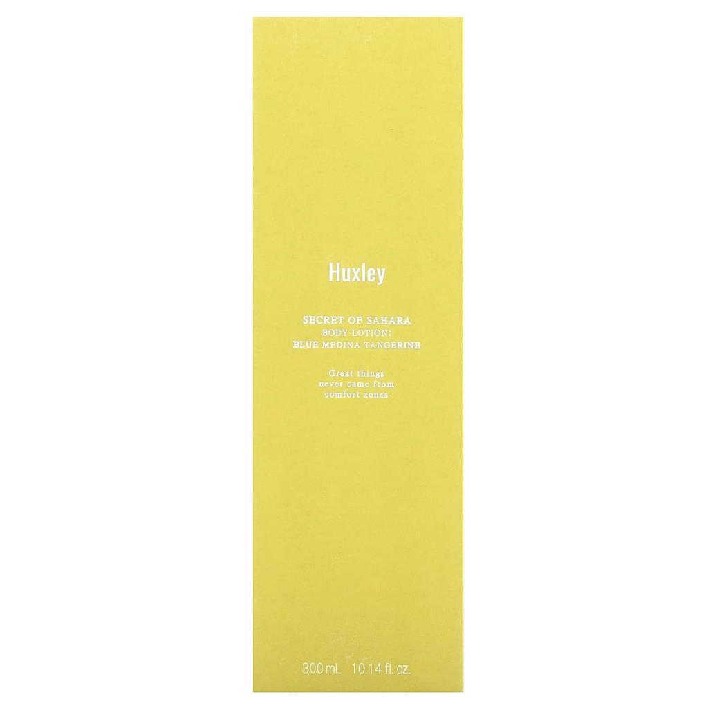Huxley Secret of Sahara, лосьон для тела, Blue Medina Tangerine, 10,14 жидких унций (300 мл)
