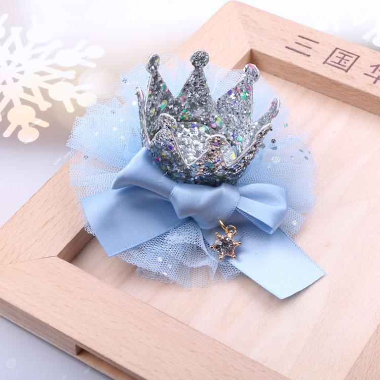 Головной убор принцессы: Аксессуары для волос в виде короны и шпильки для девочек, материалы для самостоятельного изготовления повязки на голову