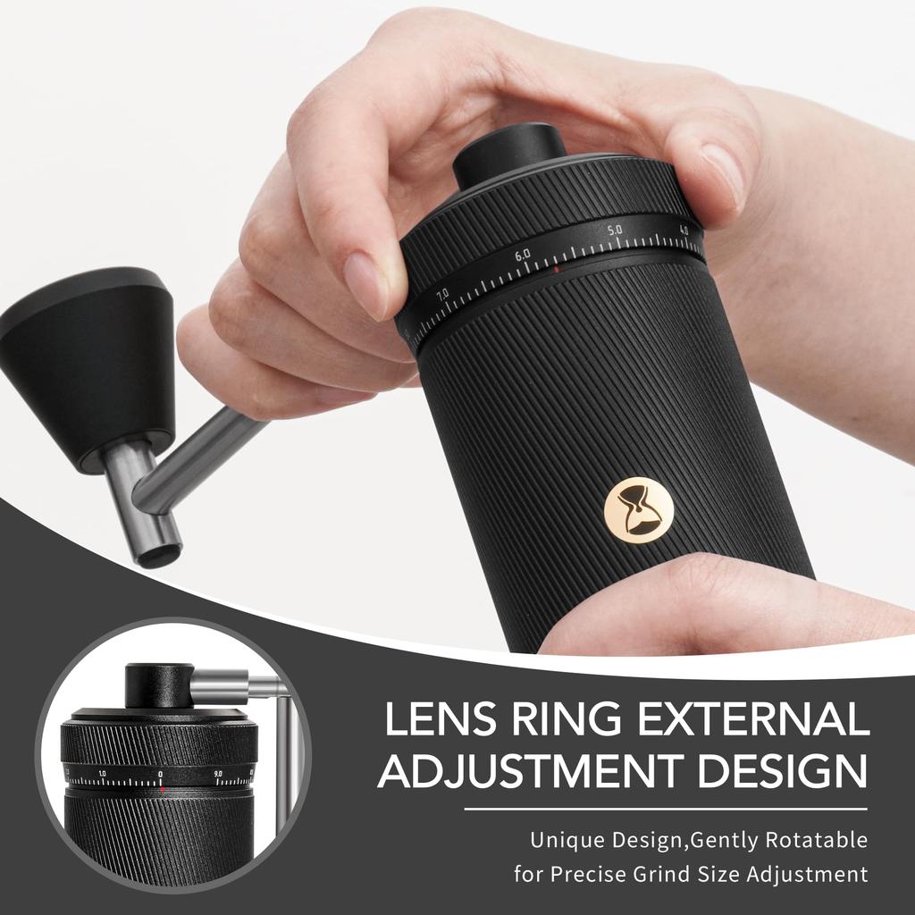 Ручная кофемолка TIMEMORE Chestnut S3 Кофемолка Time More Ручная кофемолка Емкость бункера 30 г Полностью металлический внешний циферблат Оснащена ступкой S2C 890