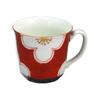 CtoC ARITA Mug Multi 300cc Mug Black Rust Dark Plum Made In Japan Arita Ware 741046 11.3×9×8.3cm (Red)