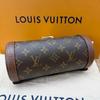 [Pre-Owned] Papillon Trunk Monogram Chain S-Lock Closure Coated Canvas With Leather Trim Shoulder Bag - Excellent #1NXJG26