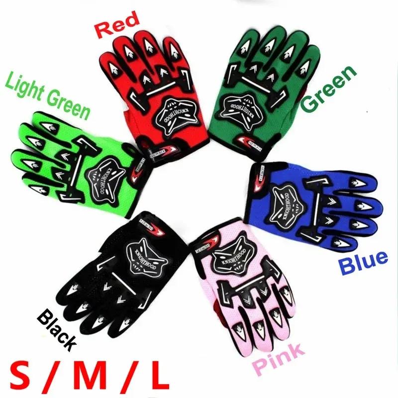TDPRO Полнопалые Мотоперчатки Детские Luvas Motocross Luvas Motorbike Guantes Kids Racing Moto Gloves