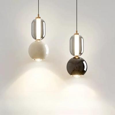 Nordic Creative Iron Glass Decor Люстра для спальни, кабинета, столовой, коридора, светильники, дропшиппинг