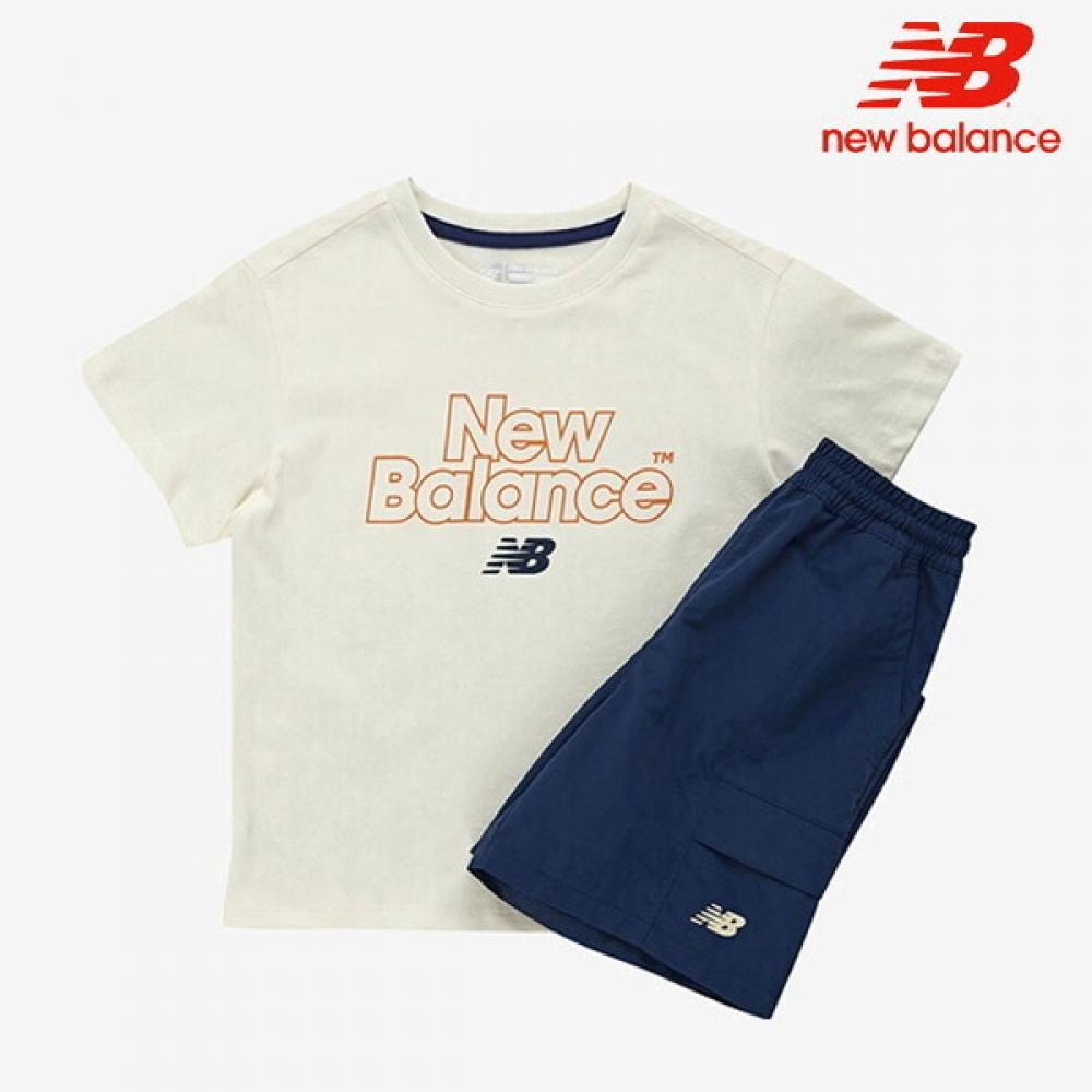 New Balance Футболка Half Club Kids Essential Woven с коротким рукавом Nk9ye1105u 64 с коротким рукавом
