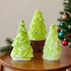 Серия «Сделай сам Рождественская елка» Силиконовая форма Ручная работа Ароматическая свеча Гипс Смола Формы Рождественские принадлежности для изготовления свечей