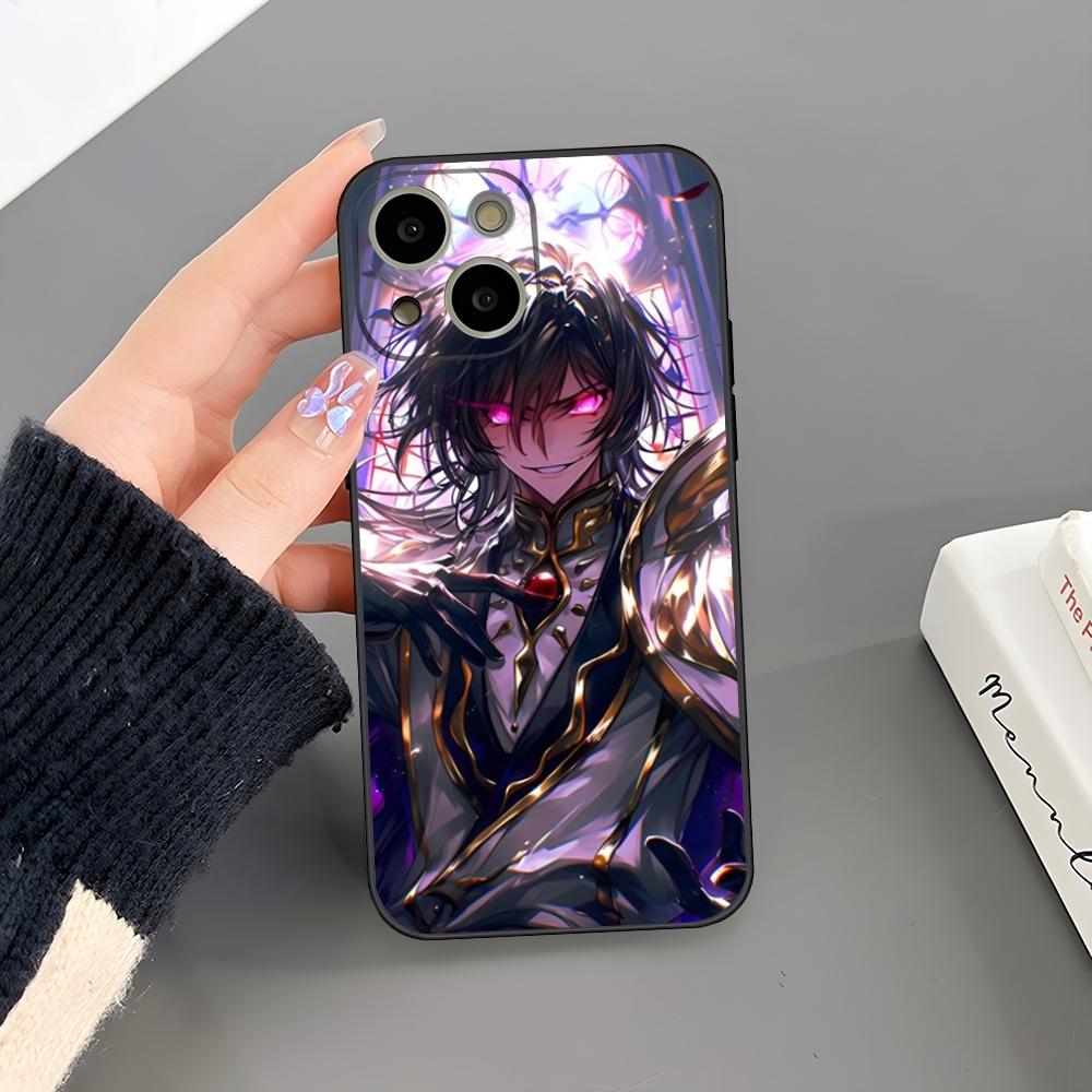 Чехол для телефона Code Geass Для iPhone 16 Plus 15 14 Pro Max 13 Mini 11 12 Xr X Xs 6 7 8 SE Plus Задняя крышка