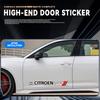 URXE5 2Pcs High-end Car Stickers Auto Door Decoration Decal Accessories For Citroen C1 DS3 C2 C3 Vts C4 Saxo C4L C5 C6 C8 Xsara C3-XR