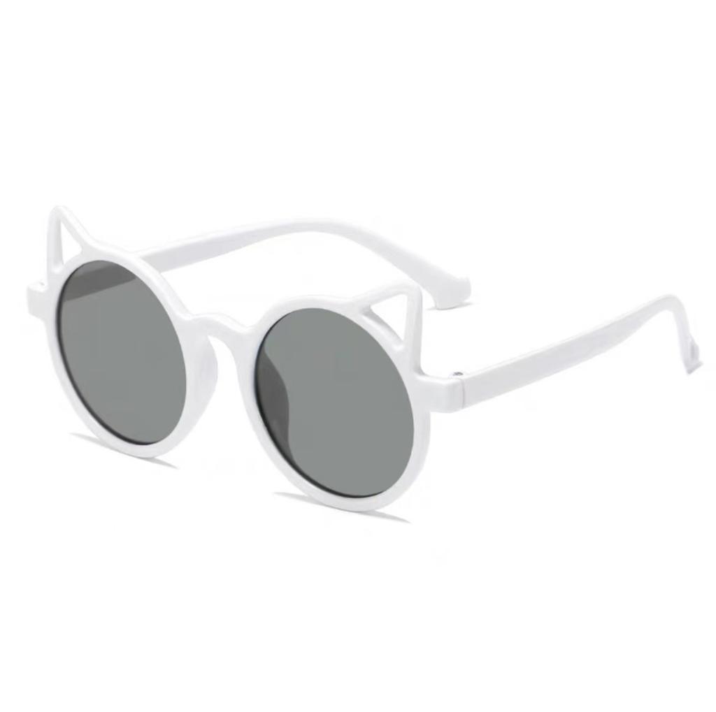 Children's Sunglasses Round Frame UV Protection Kids Outdoor Eyewear Flexible Lightweight Durable Design