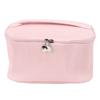 Дорожная косметичка с широким открытым водонепроницаемым чехлом из искусственной кожи большой емкости для косметики