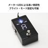 KORG Pitchblack X Pedal Tuner for Guitar/Bass, ±0.1 Cent High Accuracy, Ultra Buffer, True Bypass, DC Out, Strobe Tuning, PITCHBLACK PB-X
