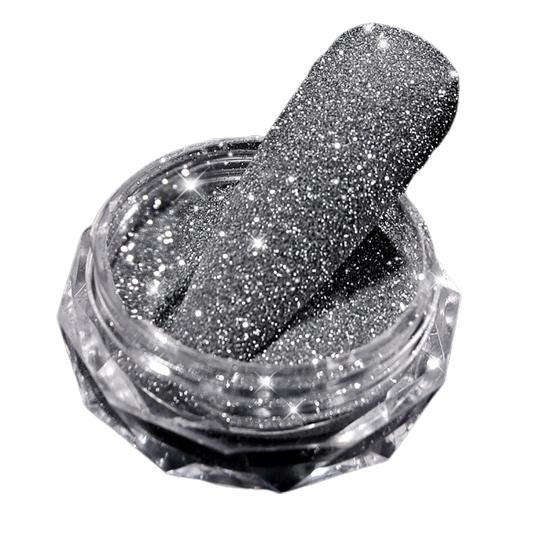 1 коробка пудры для ногтей стильная пудра с стойким эффектом, привлекающая внимание блестящая пудра для ногтей для женщин