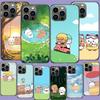 Милый Чехол BuBu DuDu для iPhone 17 Air 15 Pro 14 Plus 16 Pro Max 12 13 Mini 11 16E X XS Чехол Милые Fundas