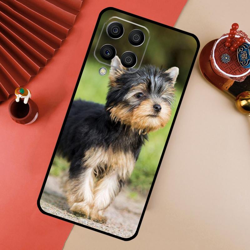 Yorkshire Terrier Dog Puppy For Samsung Galaxy M34 M11 M35 M21 M16 M06 M33 M13 M53 M31 M55 M15 M14 M54 M12 M32 M52 Case