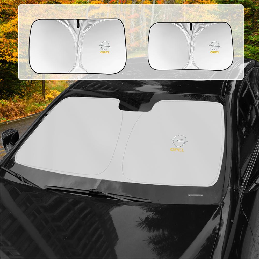 Car Window Sunshade Cover Sun Windshield Visor Foldable UV Protection Curtain For Opel Zafira B Corsa Insignia Car Wheel HubcapVDX3