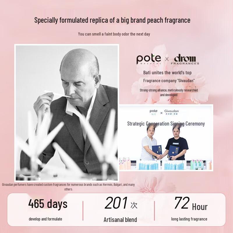 Boty Vitality Peach Shower Gel