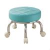 360° Rotating Housework Stool with Swivel Casters for Home Use