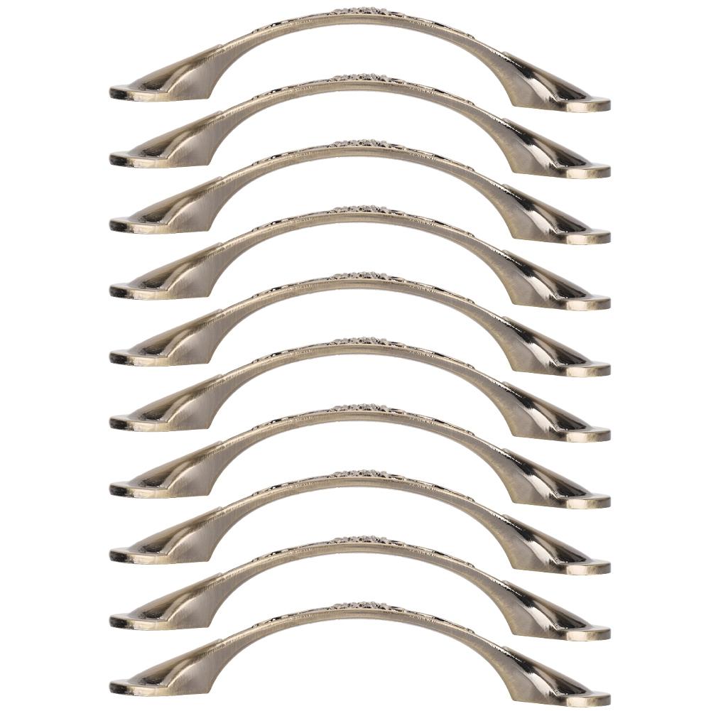 10 комплектов шкафа с ручкой из цинкового сплава, ящик для обуви, ящик для офисной фурнитуры, расстояние между отверстиями 96 мм