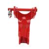 Gooseneck Hitch Lock with Key Lock Metal Study Rust Proof Gooseneck Trailer Hitch Lock for RV Red