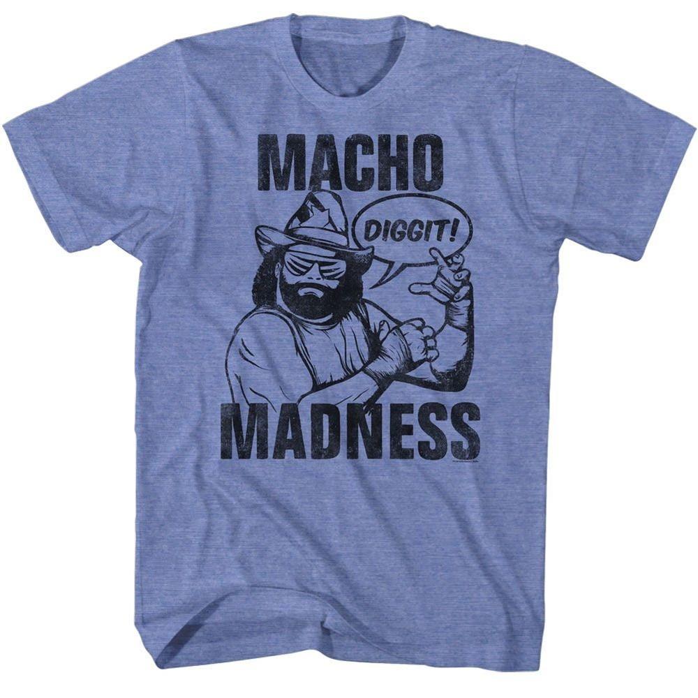 Macho Man Macho Light Футболка для рестлинга Унисекс