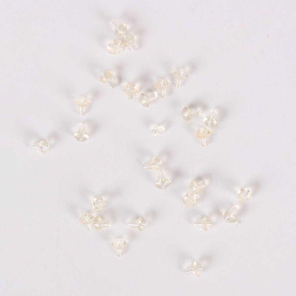 50Pcs PVC Fishing Hook Bait Stopper Screw Chod Rigs Fishing Bait Screws Fishing Accessories