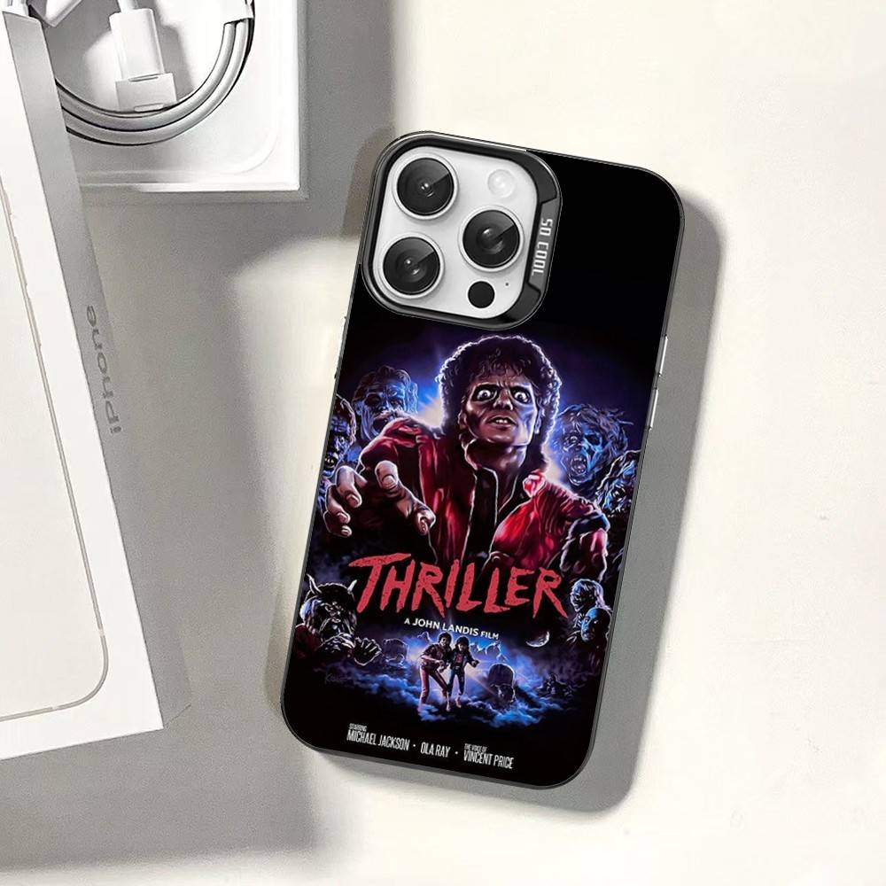 Чехол для телефона поп-певца Майкла Джексона для IPhone 17 16 Plus Pro Max 15 14 13 12 11 Матовые цветные чехлы