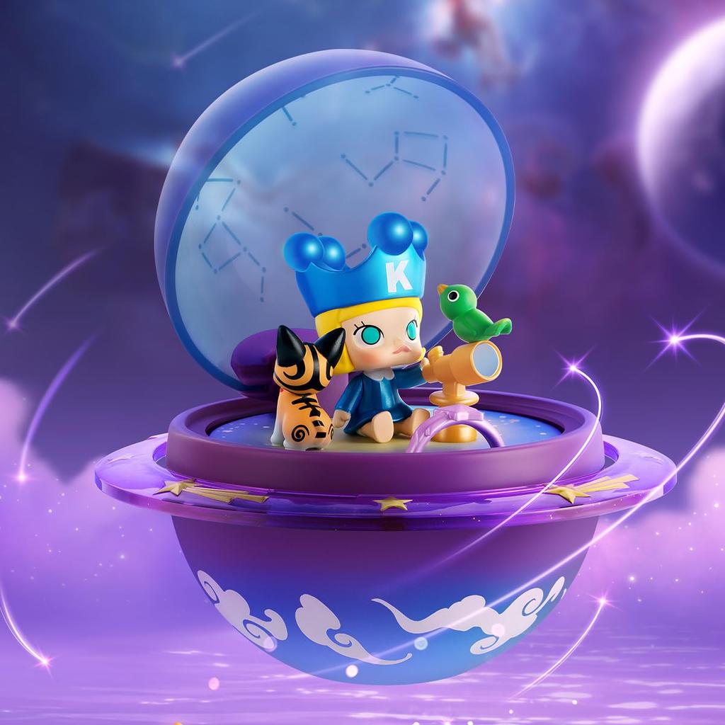 POP MART Романтический набор сцен из коробки с кольцами POP MART Gacha Gacha Blind Box Фигурка из пластиковой модели Премиум-игрушка Мягкий винил Оригинальный персонаж Подарок на день рождения [1