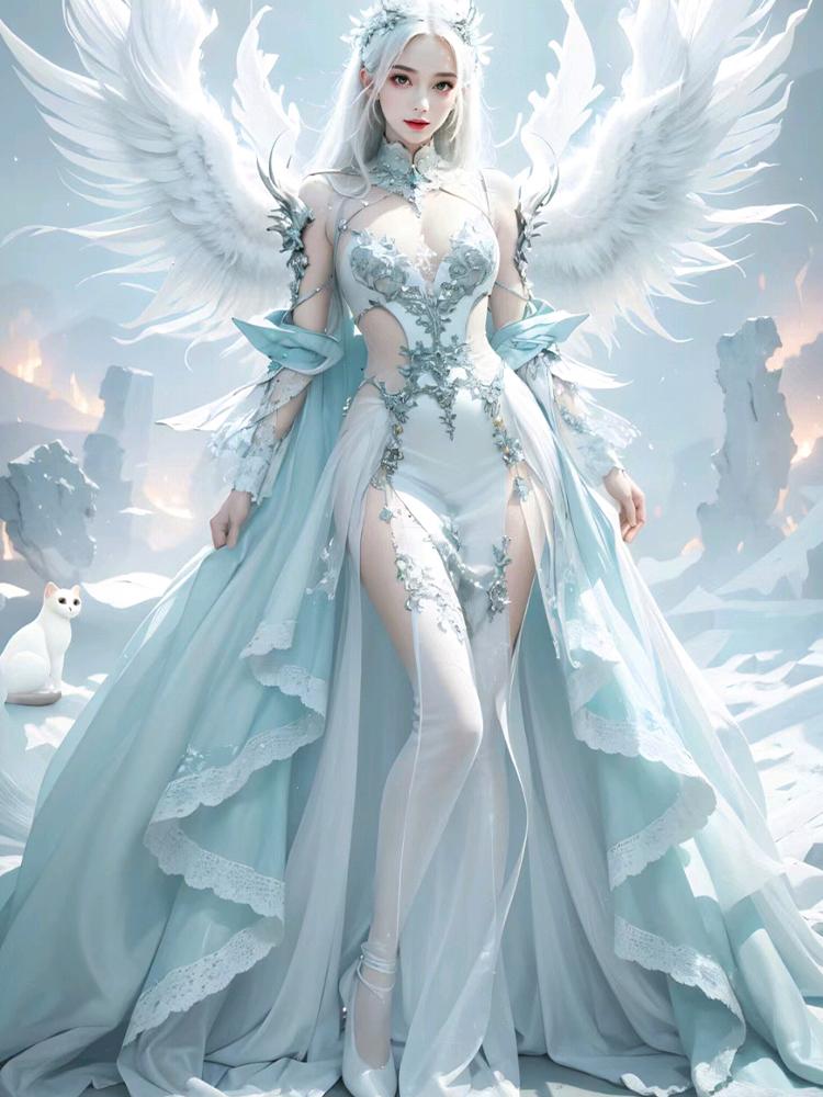 Новая алмазная роспись Красная серия Крылатый ангел Девушка 5DDIY Картина Мозаика Вышивка Хэллоуин Украшение стены Подарок