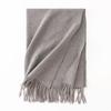 Cashmere Feel Scarf Autumn and Winter Korean Imitation Cashmere Girls High End Shawl Warm Scarf